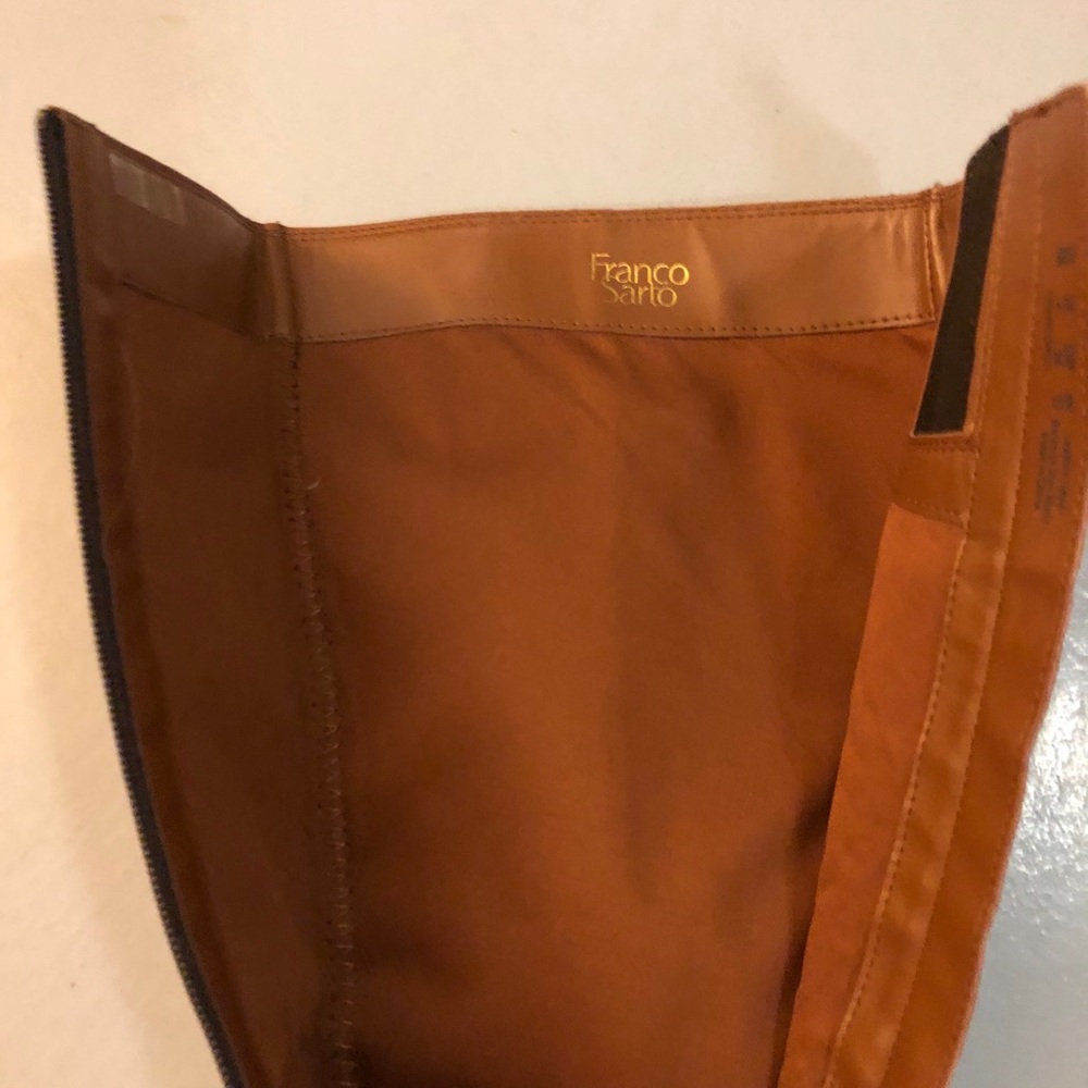 Franco Sarto brown riding boots